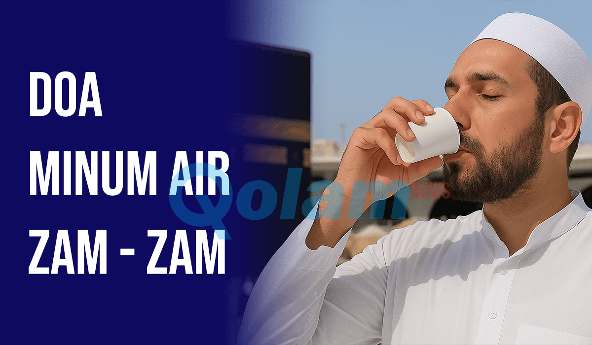 doa minum air zam-zam