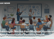 Perbandingan Metode Pembelajaran Konvensional dengan Pembelajaran Berbasis Proyek