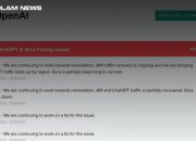ChatGPT Down: Copilot dan Gemini AI Solusinya