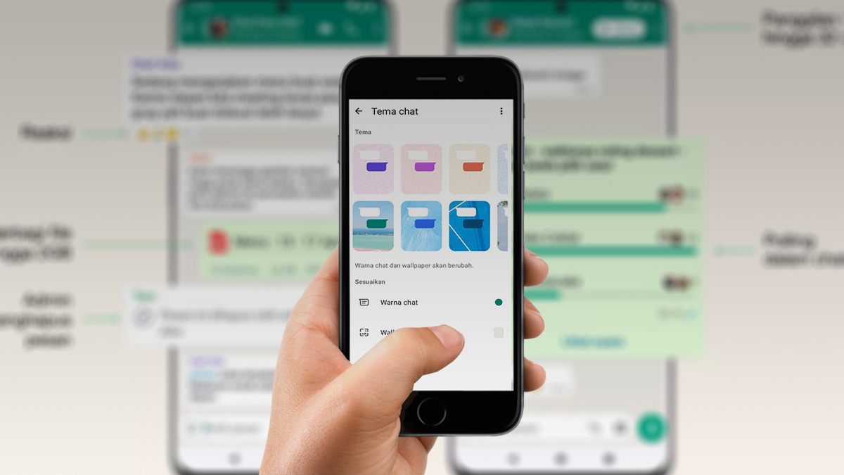 WhatsApp Luncurkan Fitur Tema Chat: Bikin Chat-mu Lebih Keren!