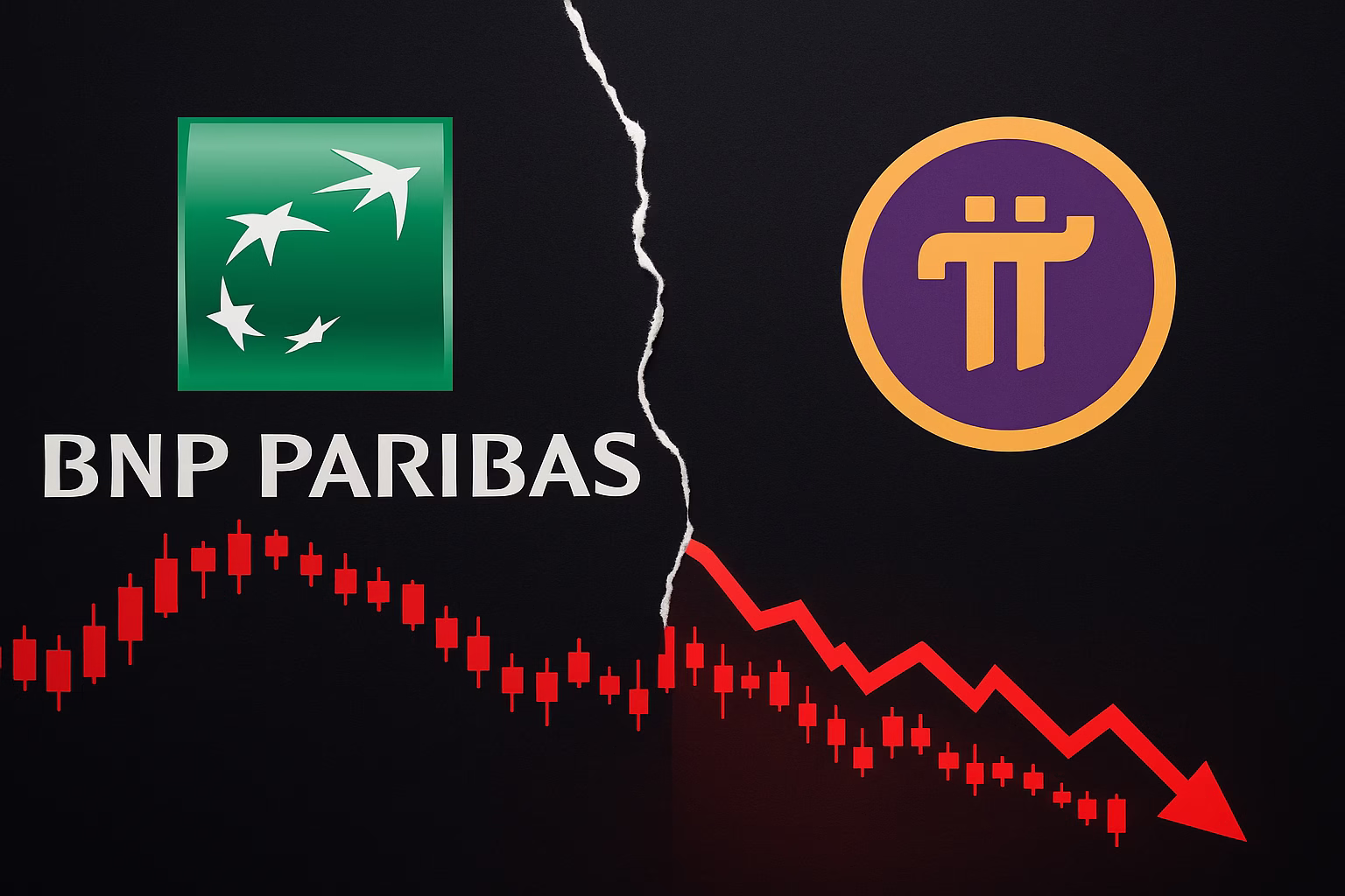 BNP Paribas Bantah Kerja Sama dengan Pi Network, Harga Pi Coin Langsung Anjlok Lebih dari 80%