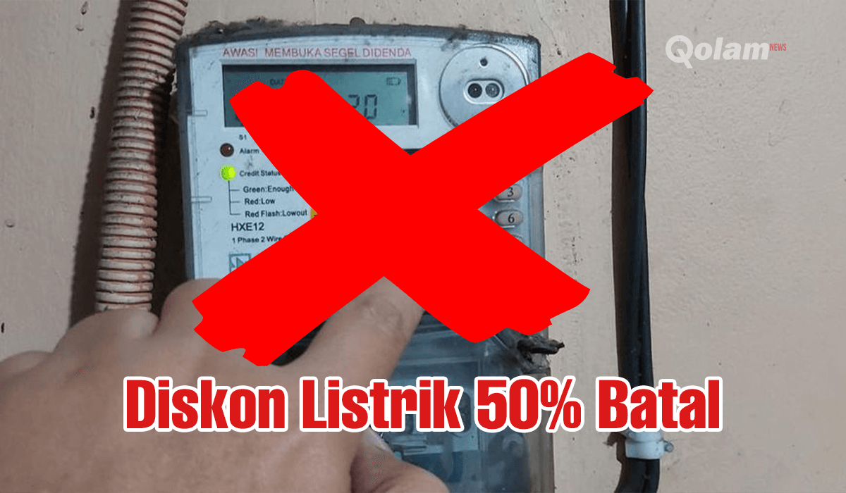 Cek Faktanya! Diskon Tarif Listrik 50 Persen Juni dan Juli Resmi Dibatalkan