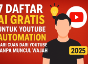 7 Daftar AI Gratis untuk YouTube Automation, Cari Cuan dari YouTube Tanpa Muncul Wajah