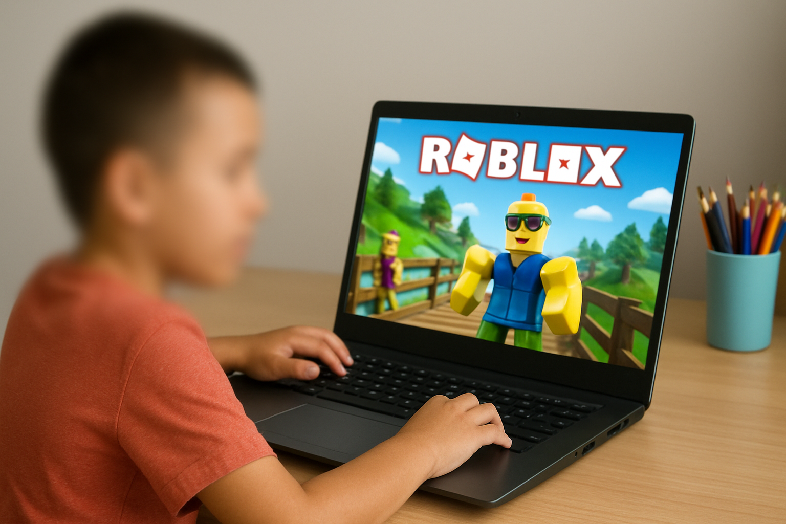 Bahaya Anak Main Roblox