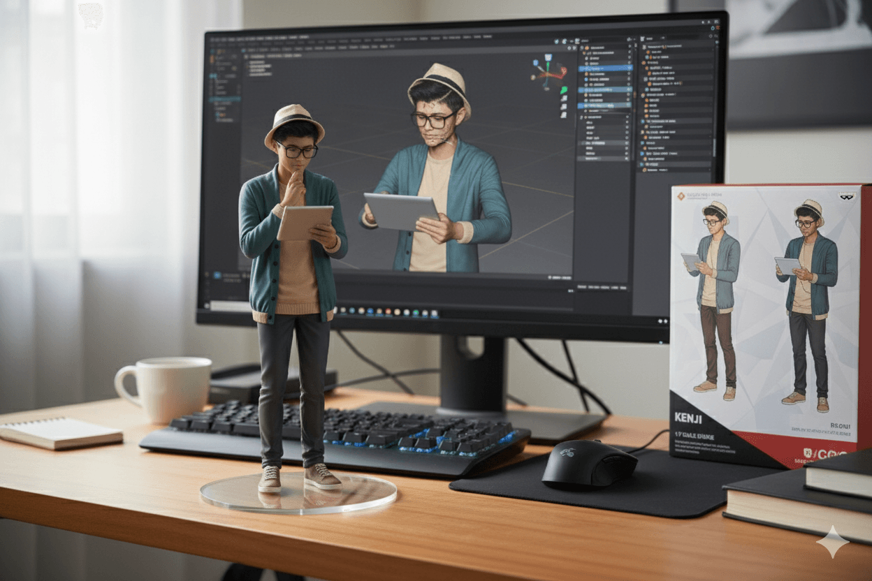 Figur Skala 1/7 Super Realistis