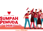 Twibbon Hari Sumpah Pemuda 2025 Keren