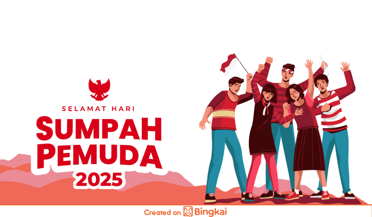 Twibbon Hari Sumpah Pemuda 2025 Keren