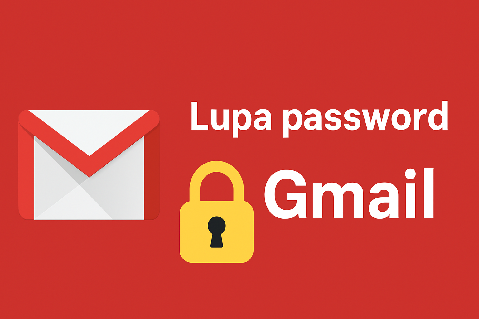 lupa password Gmail