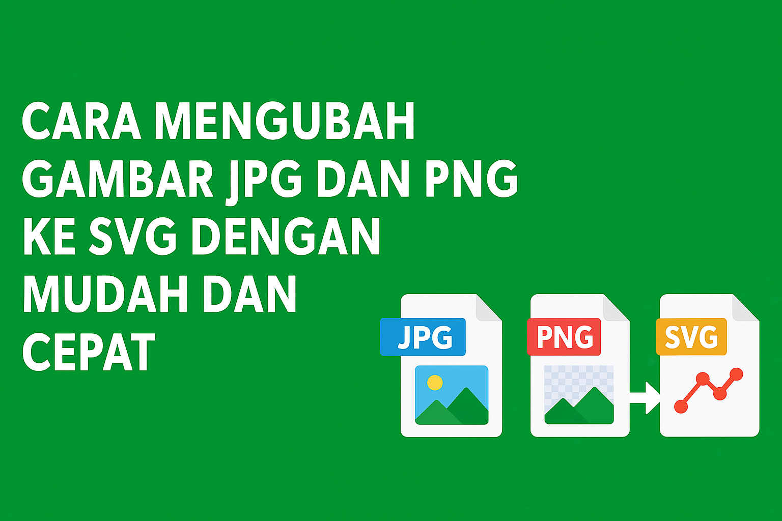 Convert Gambar JPG dan PNG ke SVG