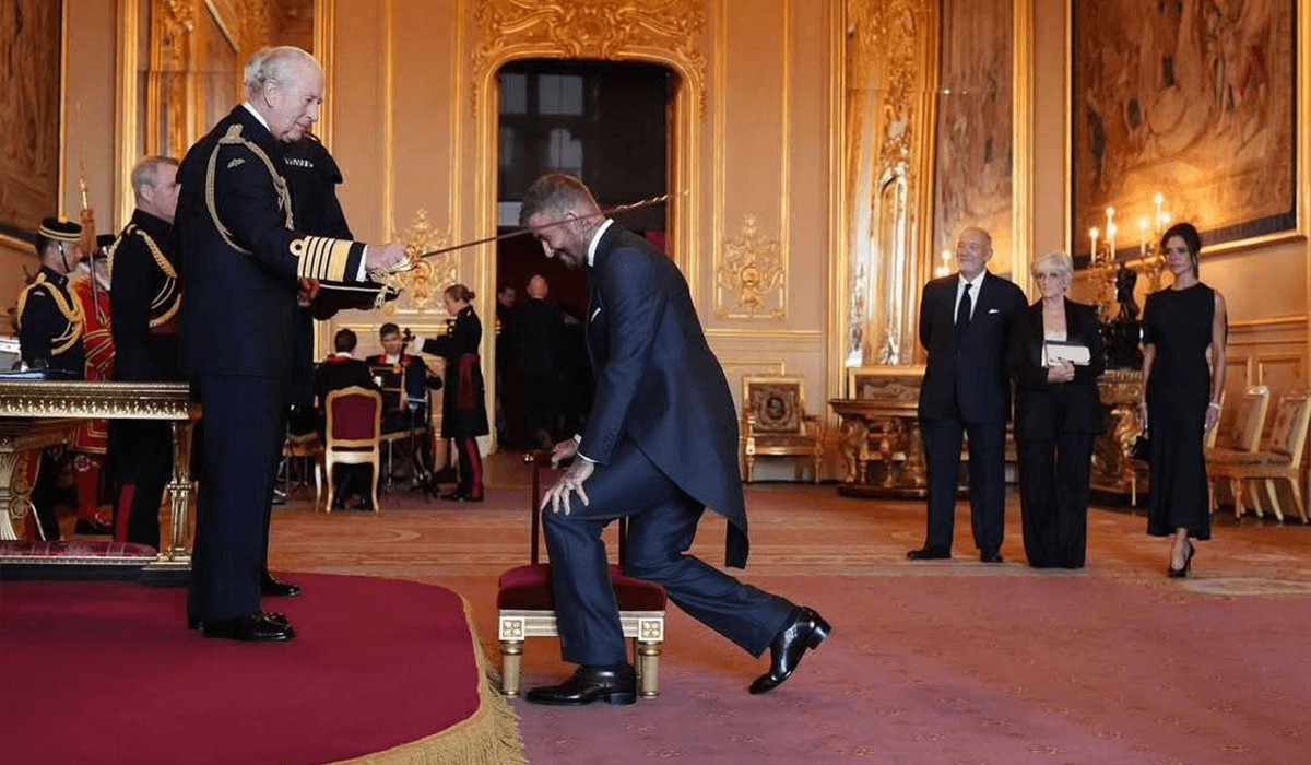 David Beckham kesatria