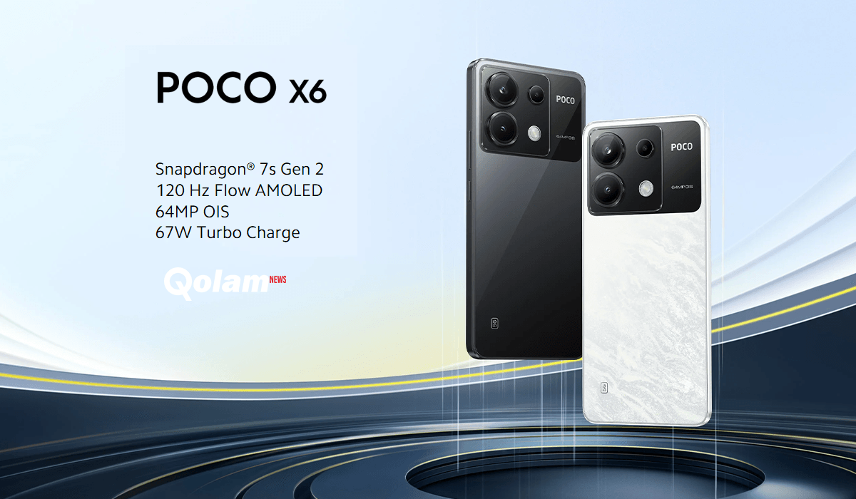 POCO X6 5g dibekali Snapdragon 7s Gen 2, Layar AMOLED 120Hz & Kamera 64MP OIS
