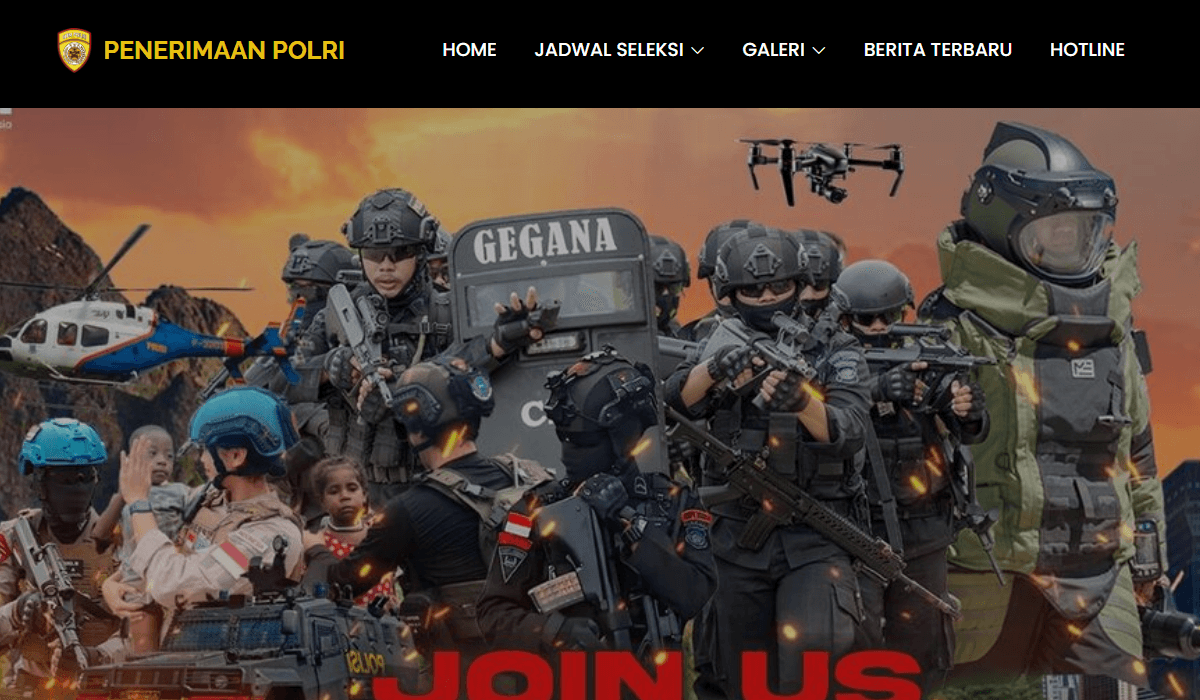 pendaftaran Bintara Brimob 2025