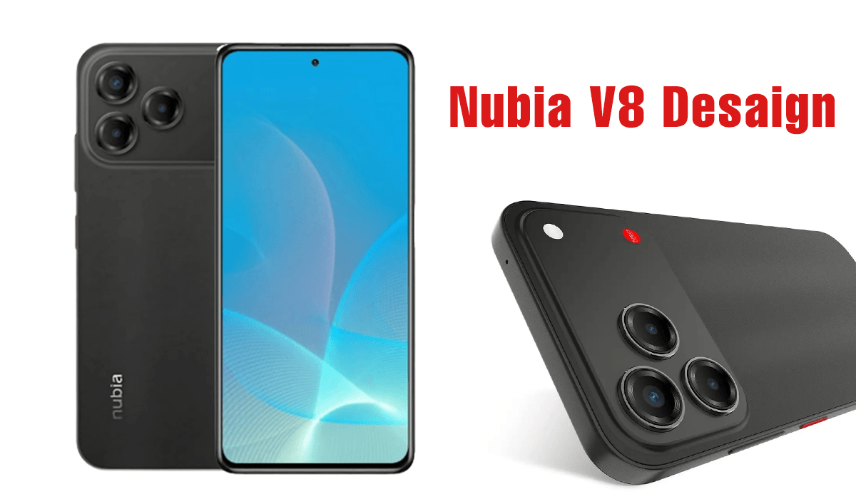 Nubia V80 Design Mirip iPhone 17 Pro Max