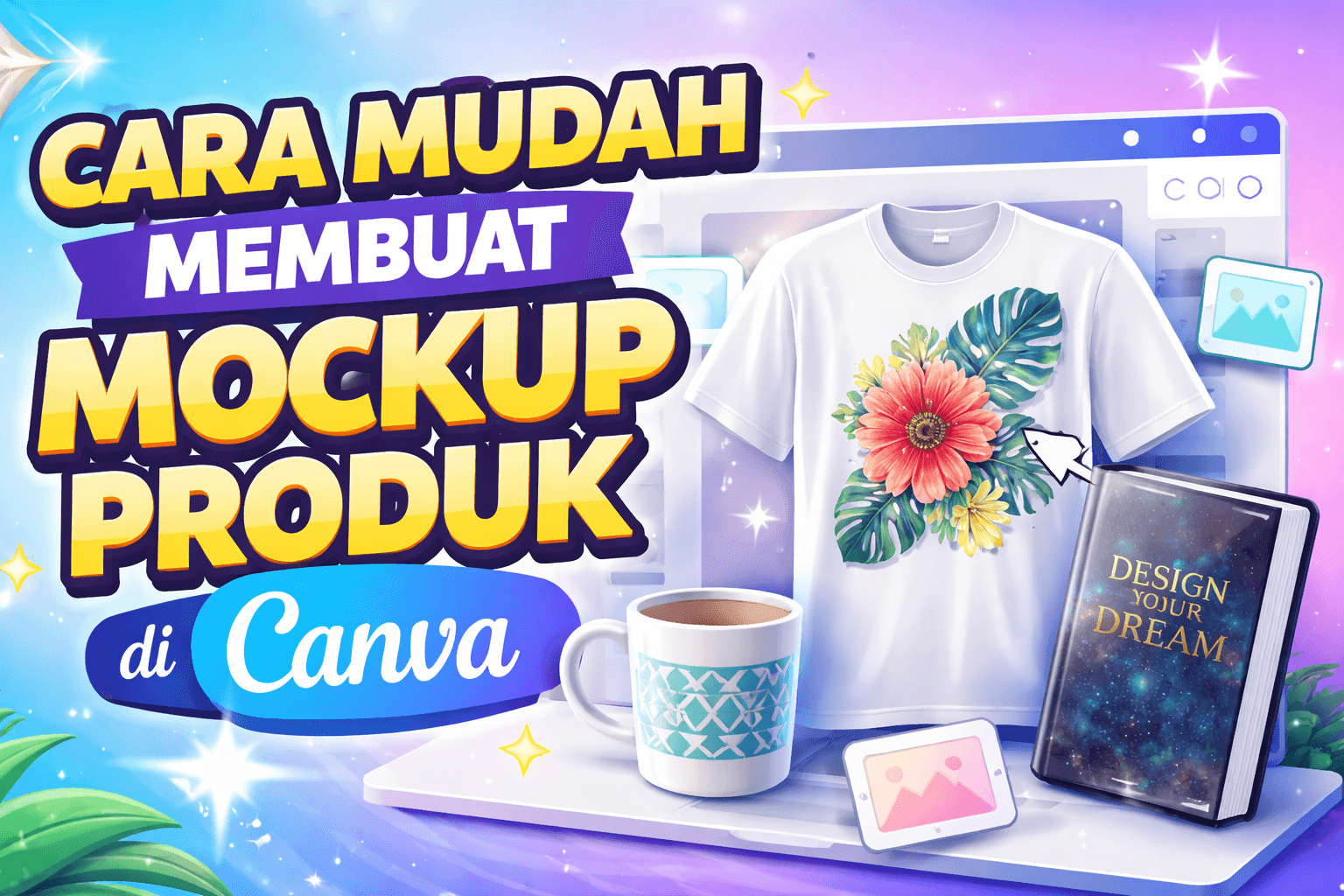 cara membuat mockup